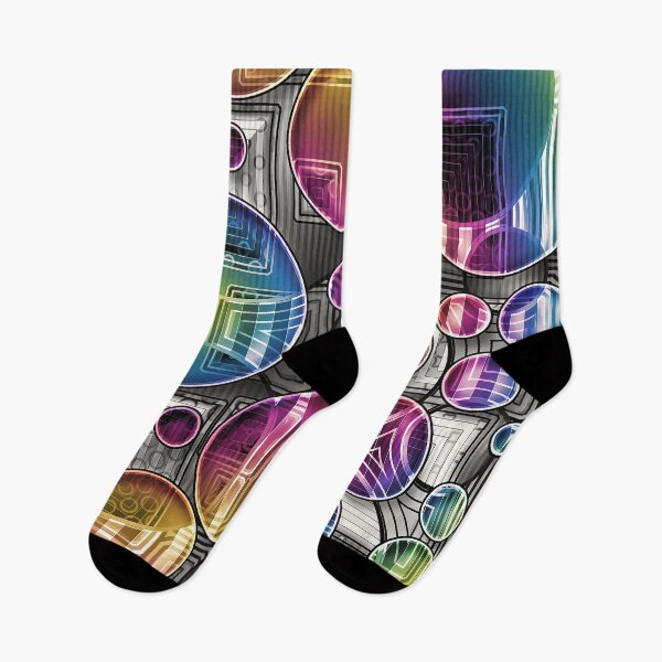Item preview, Colorful abstract pattern designed and sold by stylebytara.
