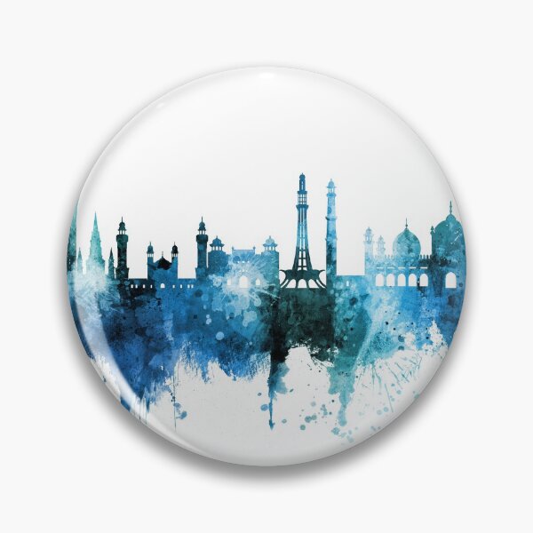 Item preview, Lahore Pakistan Skyline designed and sold by ArtPrints.