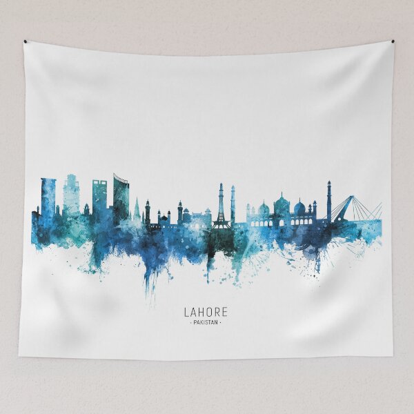 Item preview, Lahore Pakistan Skyline designed and sold by ArtPrints.