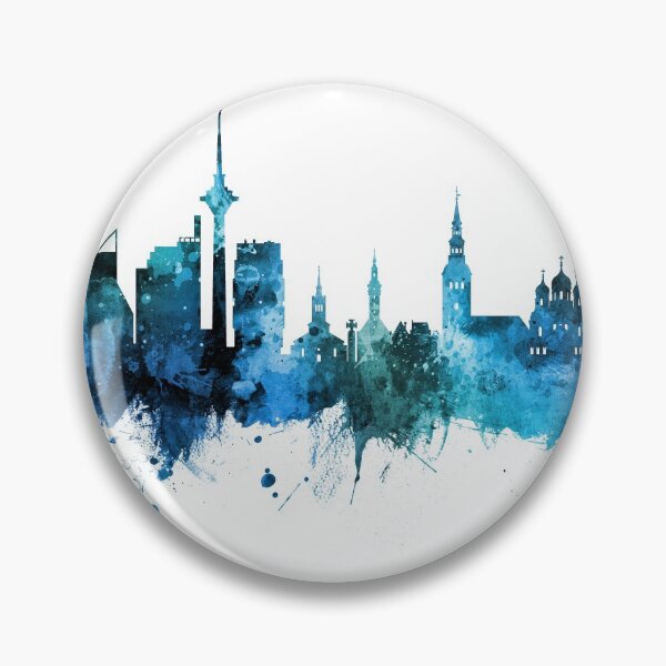 Item preview, Tallinn Estonia Skyline designed and sold by ArtPrints.