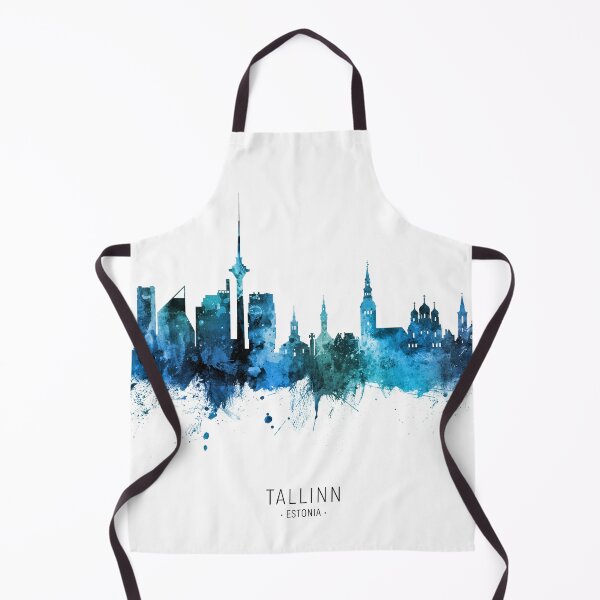 Item preview, Tallinn Estonia Skyline designed and sold by ArtPrints.