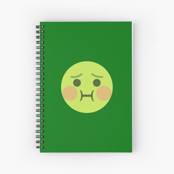 Sick Emoji Spiral Notebook