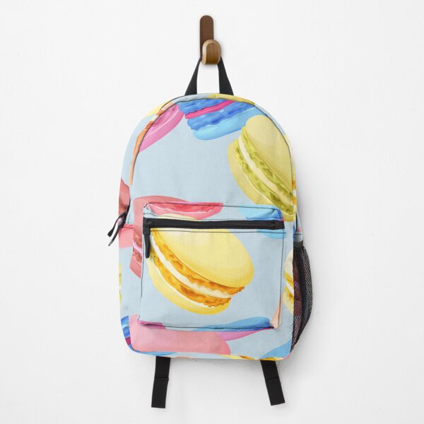 Item preview, Funny colorful macarons pattern designed and sold by stylebytara.