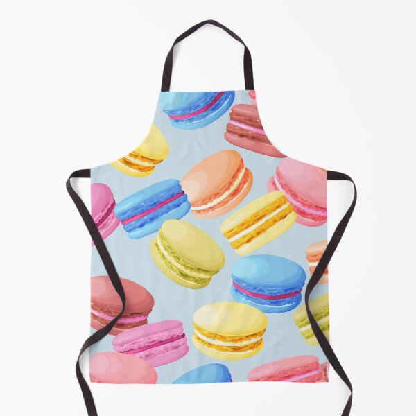 Item preview, Funny colorful macarons pattern designed and sold by stylebytara.