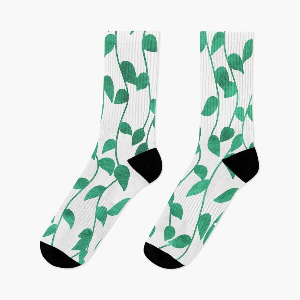 Item preview, Modern green floral pattern designed and sold by stylebytara.