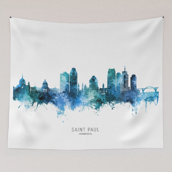 Item preview, Saint Paul Minnesota Skyline designed and sold by ArtPrints.