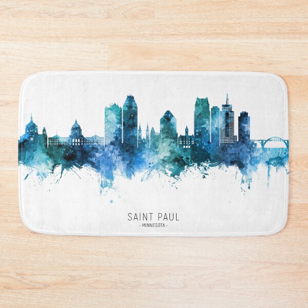 Item preview, Saint Paul Minnesota Skyline designed and sold by ArtPrints.