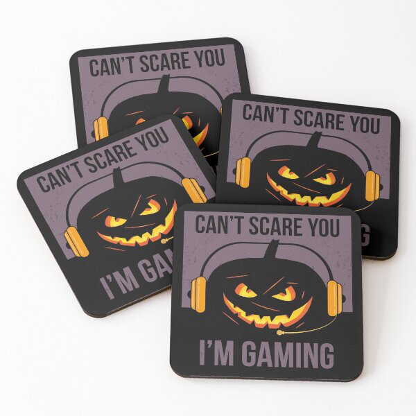Item preview, Can't scare you i'm gaming designed and sold by Bubsart78.