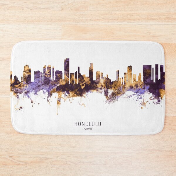 Item preview, Honolulu Hawaii Skyline designed and sold by ArtPrints.