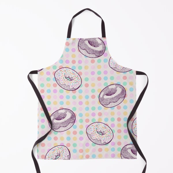 Item preview, Funny donuts pattern designed and sold by stylebytara.