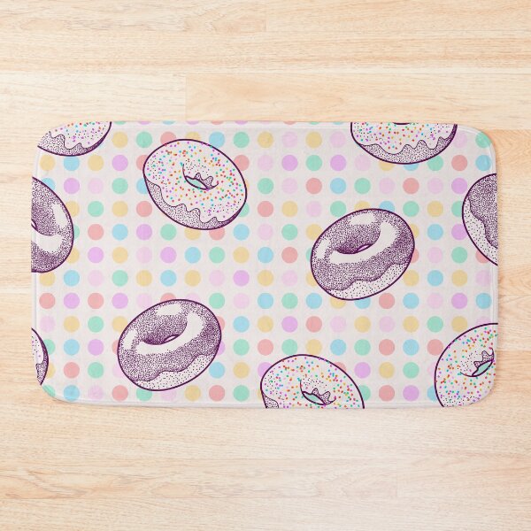 Item preview, Funny donuts pattern designed and sold by stylebytara.