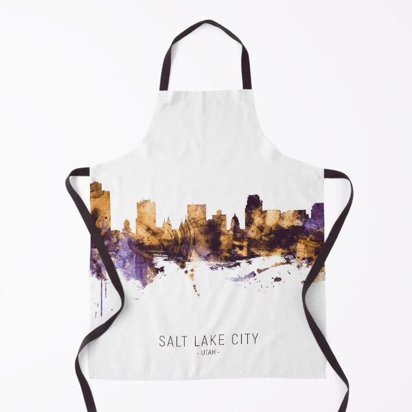 Artikelvorschau, Salt Lake City Utah Skyline entworfen und verkauft von ArtPrints.