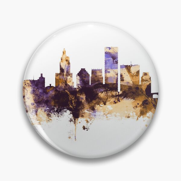 Item preview, Providence Rhode Island Skyline designed and sold by ArtPrints.