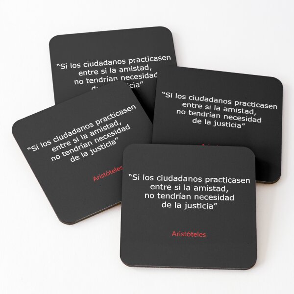 Item preview, If citizens practiced friendship among themselves, they would have no need of justice - Aristotle designed and sold by 3coma14.
