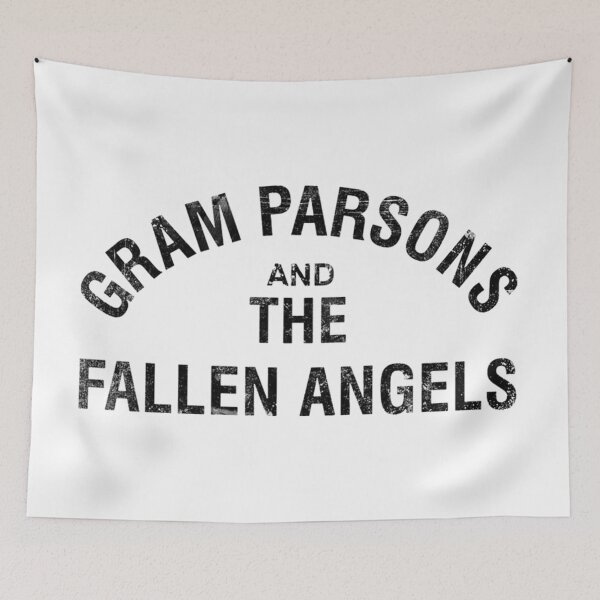 Item preview, Gram Parsons and the Fallen Angels (white - distressed) designed and sold by noahamanda.