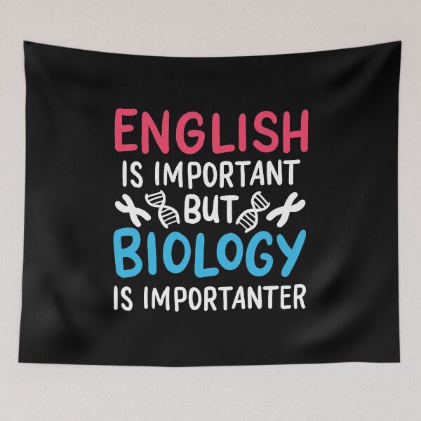 Item preview, Funny Teacher English Is Important Biology Is Importanter designed and sold by haselshirt.