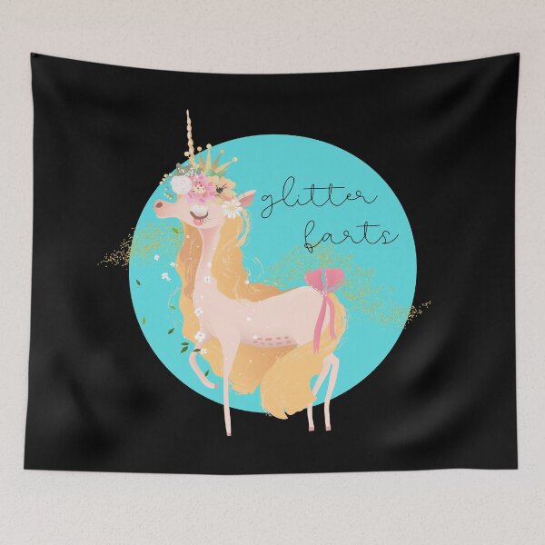 Item preview, Unicorns Fart Glitter — Sorry, Not Sorry! designed and sold by Nathalie Aynié.
