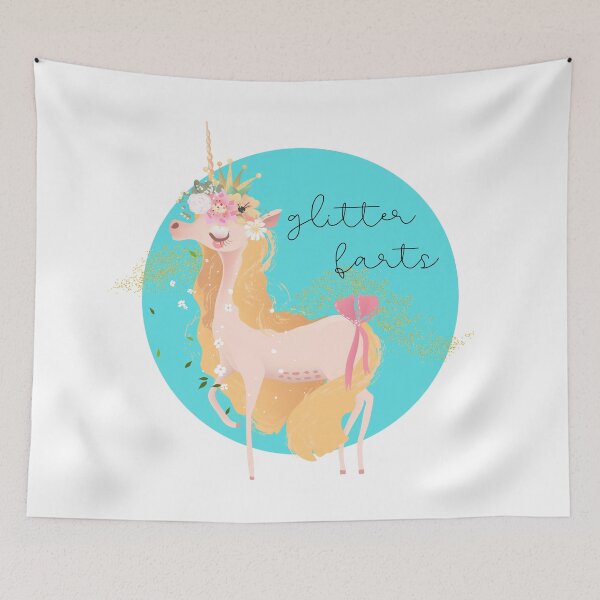 Item preview, Unicorns Fart Glitter — Sorry, Not Sorry! designed and sold by Nathalie Aynié.