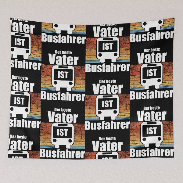 Artikelvorschau, Busfahrer Vater - Vatertag Bus entworfen und verkauft von pirminio.