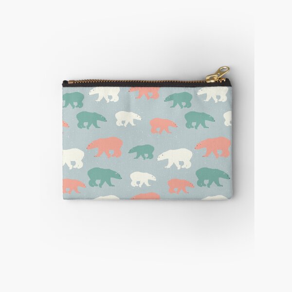 Item preview, Polar Bears Colorful Pattern designed and sold by heyitsclara.