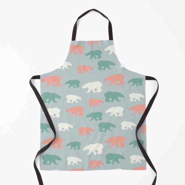 Item preview, Polar Bears Colorful Pattern designed and sold by heyitsclara.