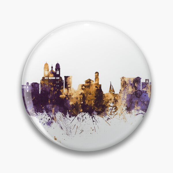 Item preview, Marseille France Skyline designed and sold by ArtPrints.