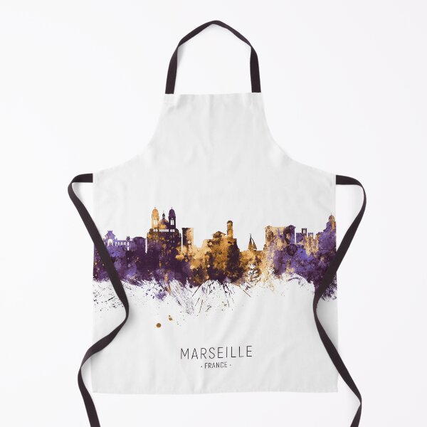 Item preview, Marseille France Skyline designed and sold by ArtPrints.