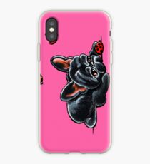 French Bulldog Ladybug iPhone Case