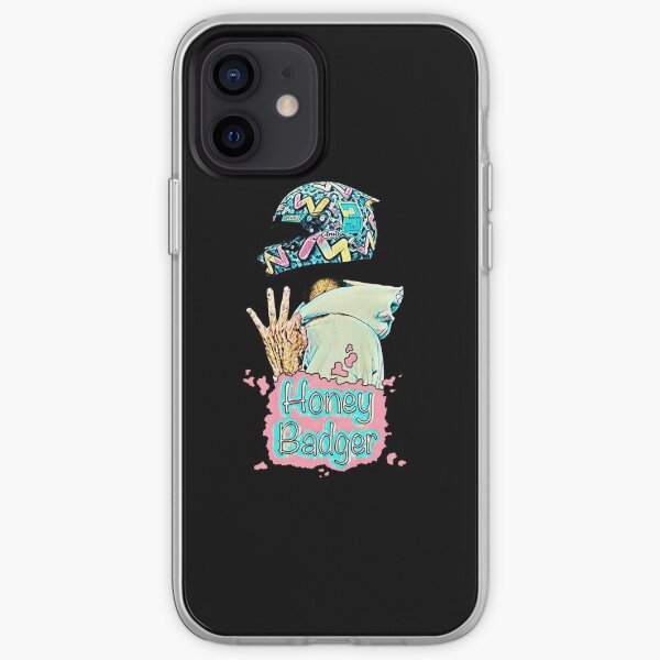 Tejón de miel de Daniel Ricciardo Funda blanda para iPhone
