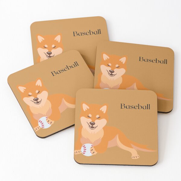 Item preview, Shiba baseball pet designed and sold by Phrassom.