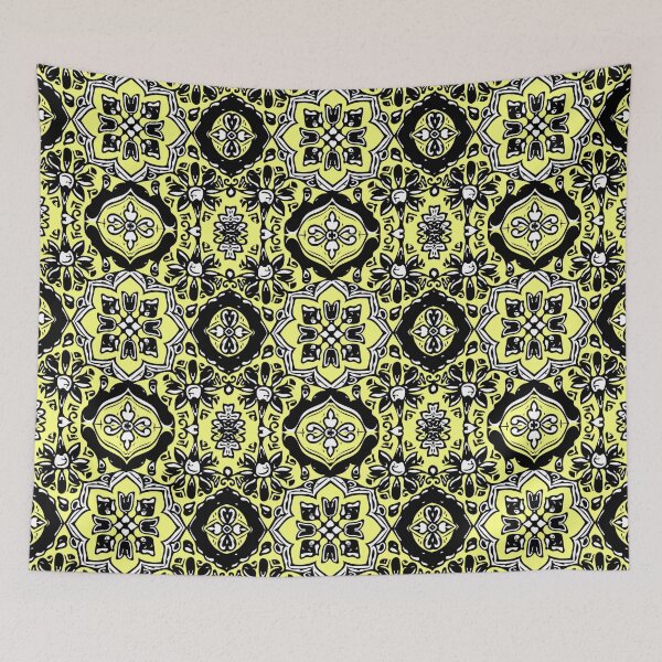 Item preview, Tunisian yellow mosaic tiles designed and sold by MariemN.