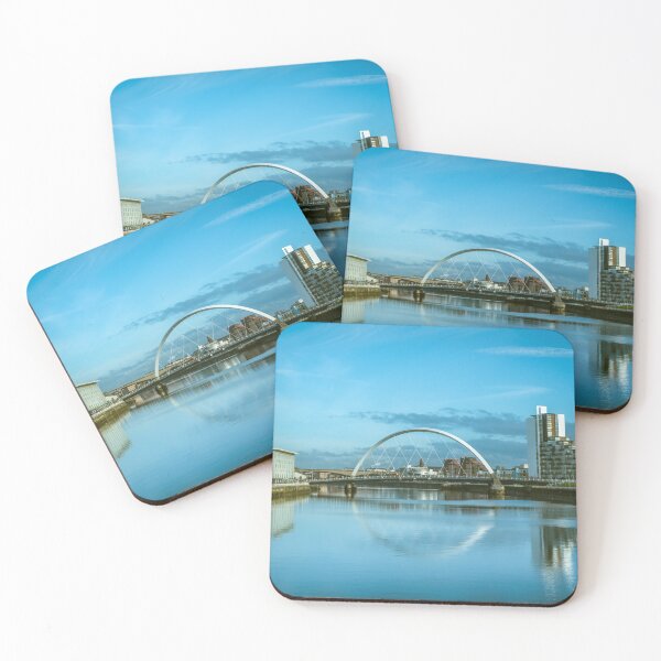 Item preview, View of the Clyde Arc Bridge on the River Clyde in the Finnieston Area of Glasgow in Scotland-2 designed and sold by marthadoom.
