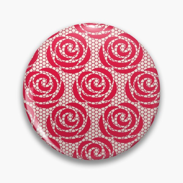 Item preview, Elegant red lace pattern designed and sold by stylebytara.