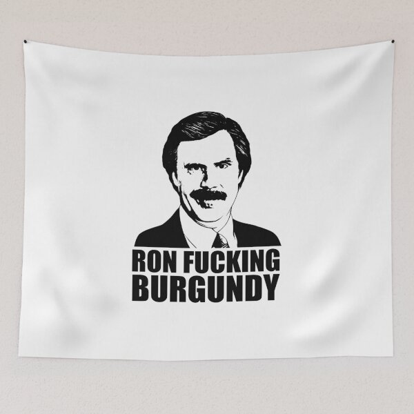Item preview, Ron fucking Burgundy designed and sold by Movies And TV.