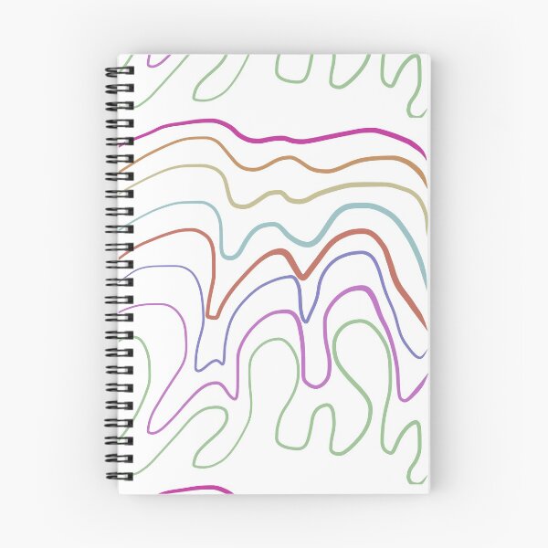 Item preview, curvy path to a colorful life designed and sold by earthtoaura.