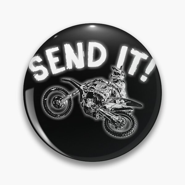 Item preview, Dirt bike jump or motocross jump mx or motorcycle jump send it! designed and sold by gut2000.