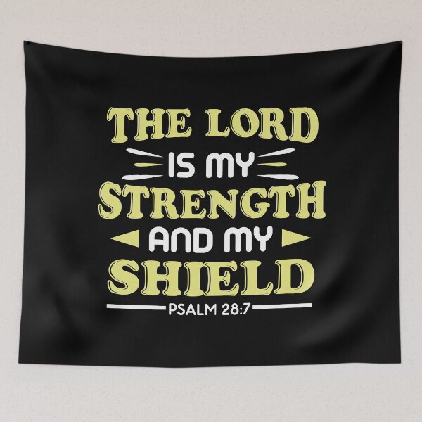 Item preview, The Lord is my strength and shield designed and sold by wazoosi.