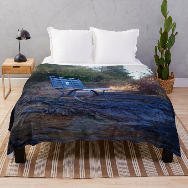 Item preview, The Bench at Flathead Lake - Montana designed and sold by Kathy Weaver.