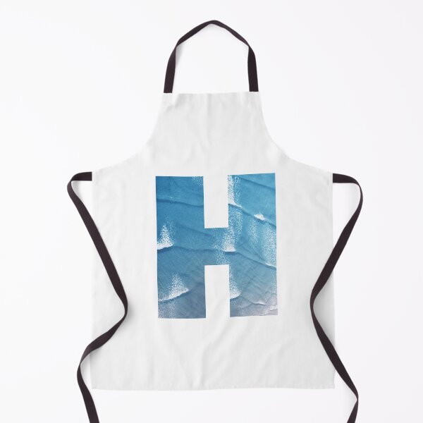 Item preview, Letter H (Ocean Waves) designed and sold by MousaObaid.