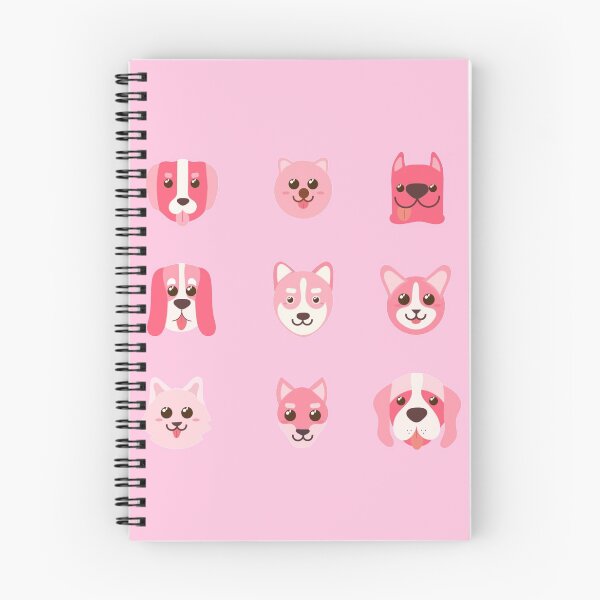 Item preview, Pink Cute Dogs Sticker Pack designed and sold by twicetrader.