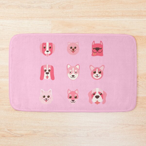 Item preview, Pink Cute Dogs Sticker Pack designed and sold by twicetrader.