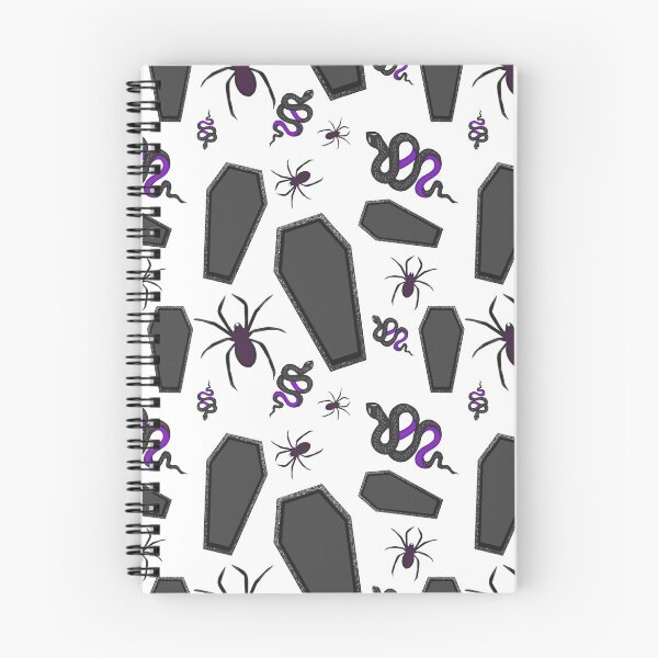 Item preview, Coffin, Snakes and Spiders in Black Grey and Purple designed and sold by madtoyman.