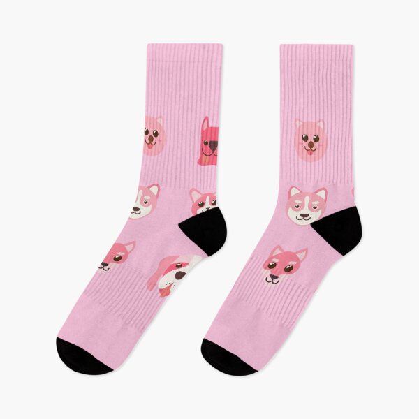 Item preview, Pink Cute Dogs Sticker Pack designed and sold by twicetrader.
