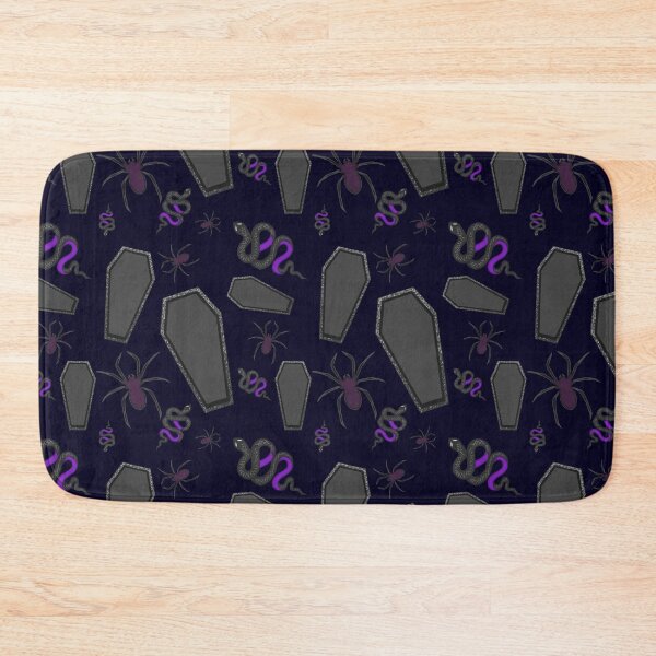 Item preview, Coffin, Snakes and Spiders in Black Grey and Purple designed and sold by madtoyman.