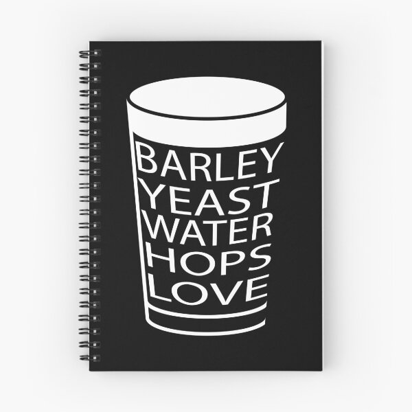 Item preview, Barley, Yeast, Water, Hops, Love designed and sold by Craftaholic.