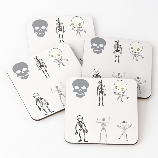 Item preview, Skeleton pack, halloween skeletons designed and sold by fra02.