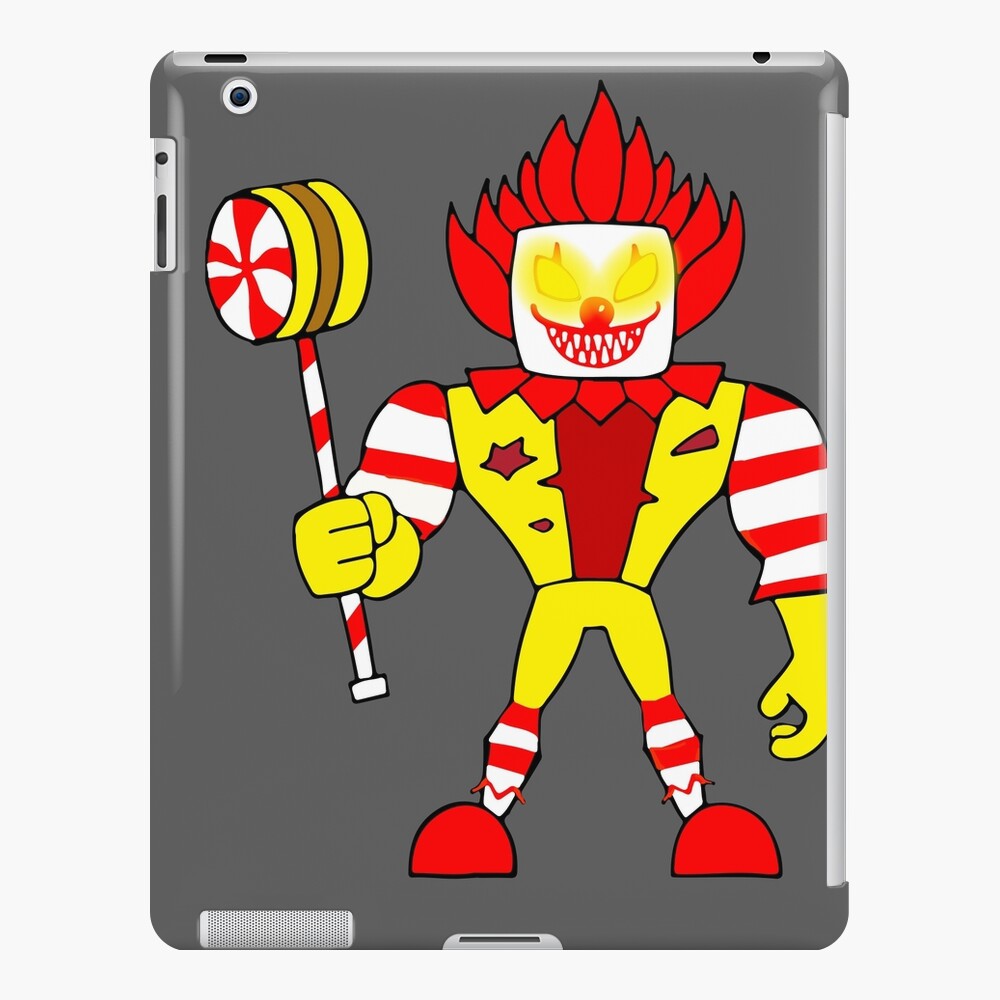 Ronald Game Ipad Case Skin By Stinkpad Redbubble - it the clown roblox game