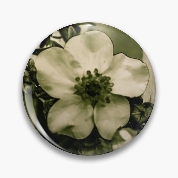 Item preview, Sepia Bronzed yellow Flower designed and sold by CrystalsArtPaws.