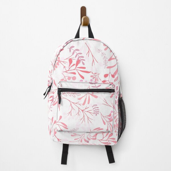 Item preview, Abstract pink flowers plants decorative pattern designed and sold by AllyShop.