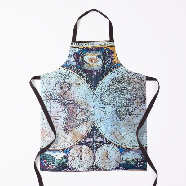 Item preview, vintage world map designed and sold by dreamtravel.
